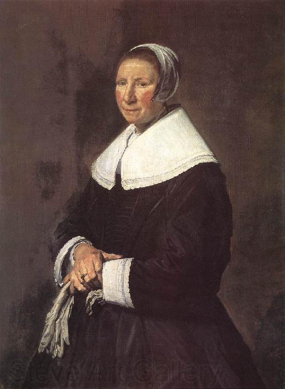 HALS, Frans Portrait of a Woman sfet Norge oil painting art